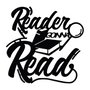 Wallity Reader Gonna Read Escultura de pared de metal Negra